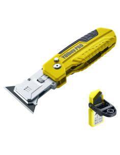 Cuchillo Utility Plegable YOIbuy PRO con Raspador y 2 Cuchillas