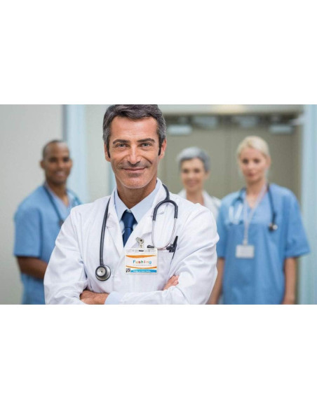 Clips de Metal Fushing 150 Pcs para Insignias y Tarjetas