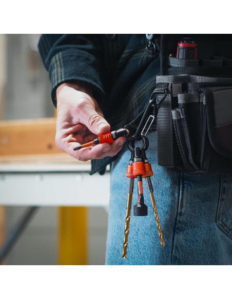 Soporte de Llave para Bits Railer 5pc - Hexagonal 1/4"