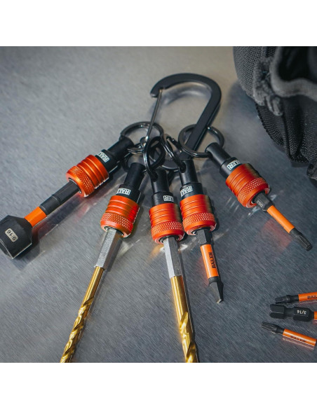 Soporte de Llave para Bits Railer 5pc - Hexagonal 1/4"