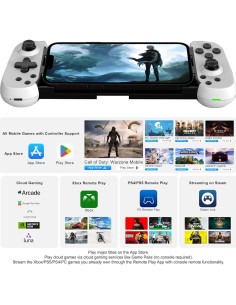 Controlador Joso Inalámbrico para iPhone/Android/PC D6 2