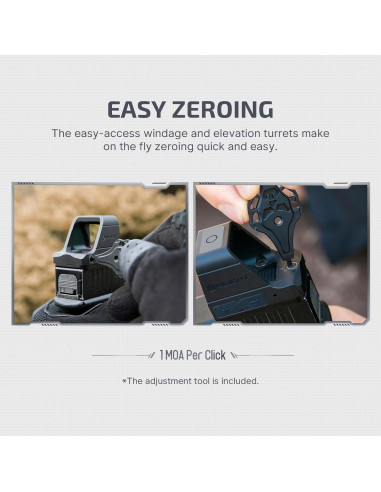 OLIGHT Osight Punto Rojo Recargable con Cubierta Carga