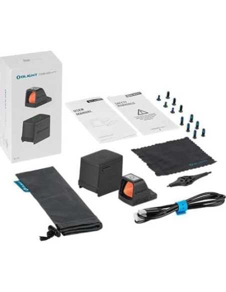 OLIGHT Osight Punto Rojo Recargable con Cubierta Carga