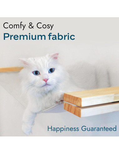 Hamaca para Gatos Sand Peak 86x33 cm Madera Sólida