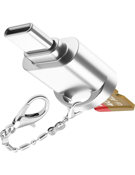 Adaptador BoxWave USB Tipo-C para Lepow Z1 Pro - Lector micro SD