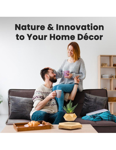 Maceta Flotante BandDlevs Hexagonal para Plantas Pequeñas