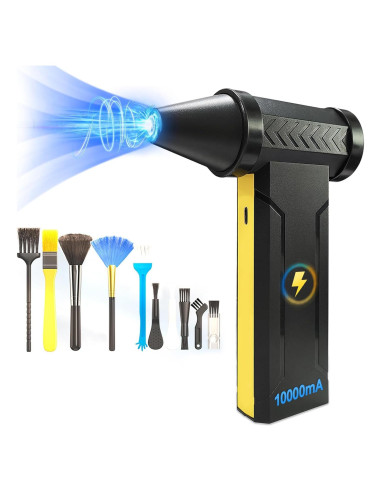 Soplador de Aire Comprimido Hertzborn 160000RPM 10000mAh