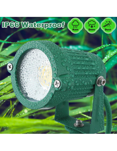 Foco LED RGB Enhon 2 Piezas Exterior a Prueba de Agua