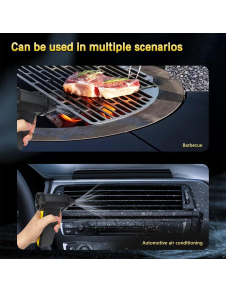 Soplador de Aire Comprimido Hertzborn 160000RPM 10000mAh