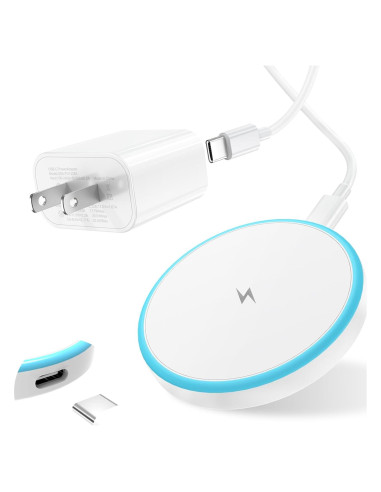Cargador Inalámbrico Magnético AIOXQNL 15W para iPhone y AirPods