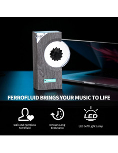 Ferrofluido Musical Danza LED F2209A Decoración Escritorio 2