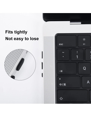 10 Tapas de Polvo para Puertos MacBook Air/Pro 2025-2018