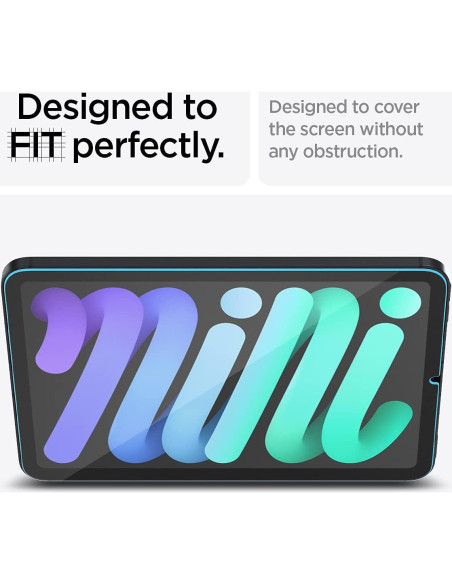 Protector de Pantalla Spigen GlasTR EZ Fit para iPad Mini