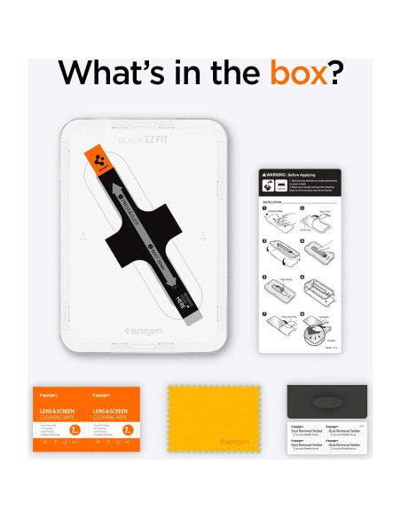 Protector de Pantalla Spigen GlasTR EZ Fit para iPad Mini