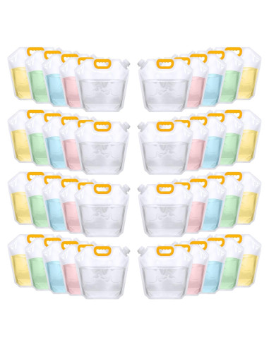 Bolsa de Agua Colapsable Jingmore 5L 72 Unidades Camping