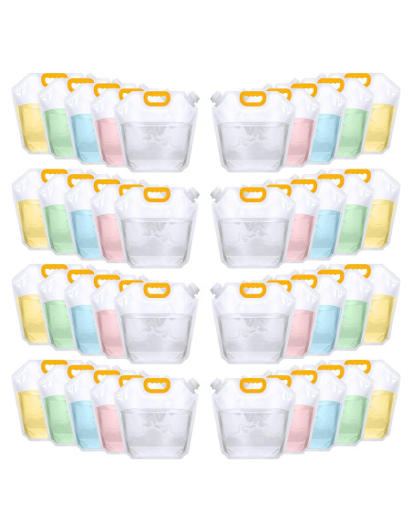 Bolsa de Agua Colapsable Jingmore 5L 72 Unidades Camping