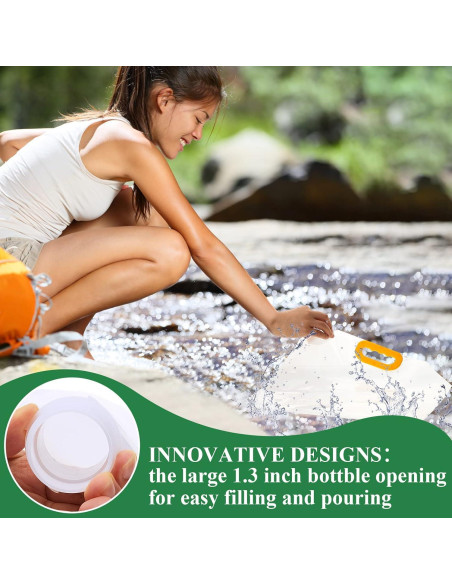 Bolsa de Agua Colapsable Jingmore 5L 72 Unidades Camping