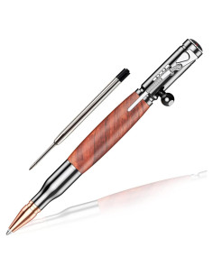 Bolígrafo táctico SHALORY con clip y recargas extra