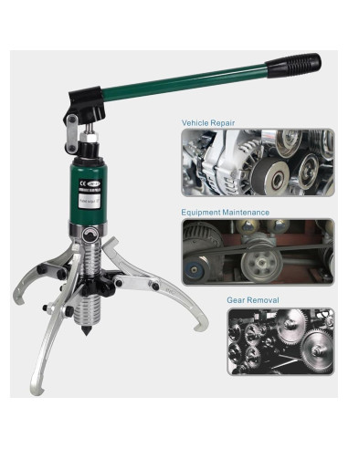 Juego de Extractores Hidráulicos UTZIKO 10T 2/3 Mandíbulas