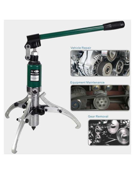 Juego de Extractores Hidráulicos UTZIKO 10T 2/3 Mandíbulas