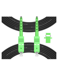 Cable de Fibra Óptica Fibergaga SC/APC 3M Exterior Blindado