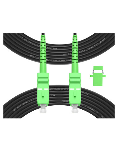 Cable de Fibra Óptica Fibergaga SC/APC 3M Exterior Blindado