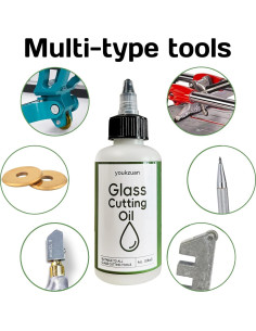 Aceite Cortador de Vidrio Youkzuan 14.19x4.90cm 150ml 2