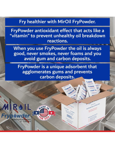 MirOil L106 Polvo Estabilizador de Aceite 8 Galones