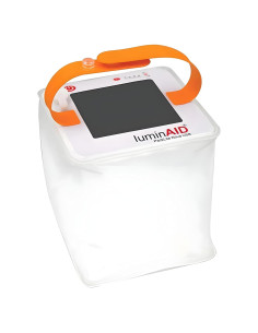Linterna Solar LuminAID Inflable LED 75 Lúmenes Camping