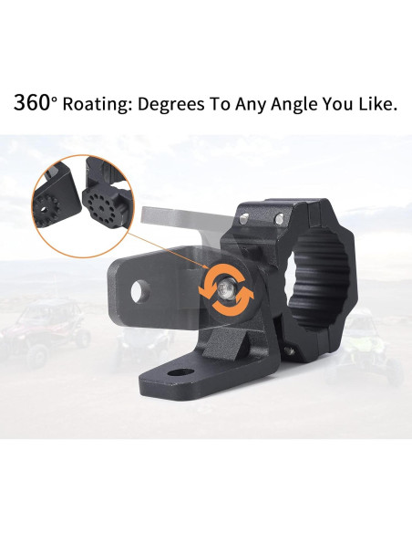 Soporte de Luz UTV Zidiyoruo 360 para Jaula 1.75-2"