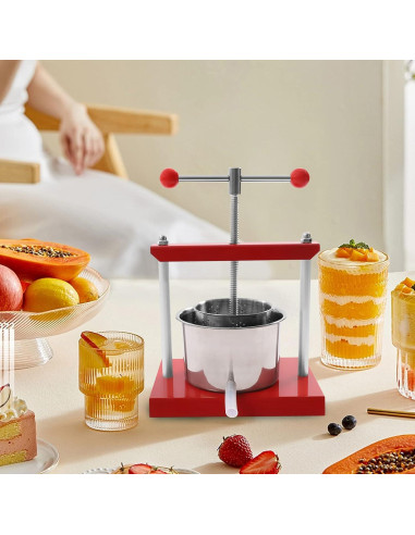 Prensa de Jugo Manual CUBELLIN 3L Acero Inoxidable