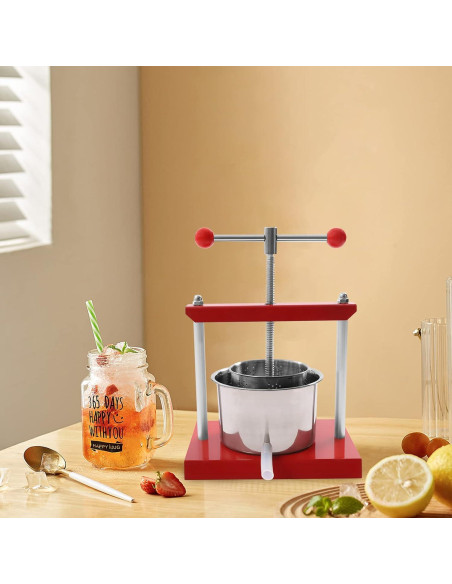 Prensa de Jugo Manual CUBELLIN 3L Acero Inoxidable