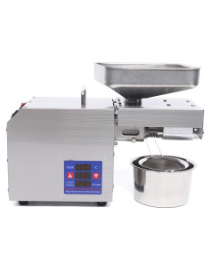 Prensa de Aceite Automática HinLIaDa 600W Acero Inoxidable
