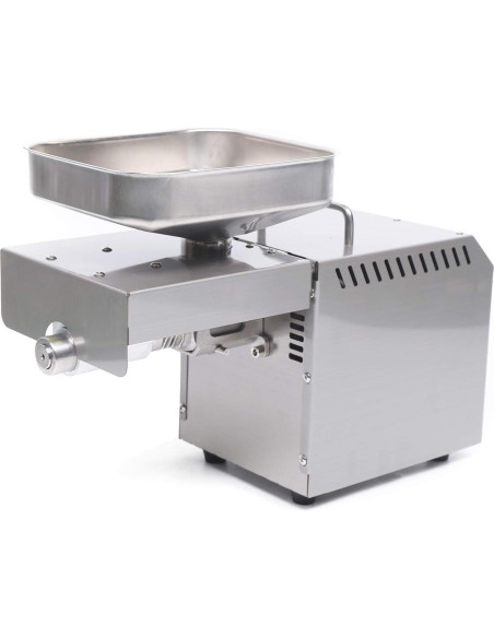 Prensa de Aceite Automática HinLIaDa 600W Acero Inoxidable