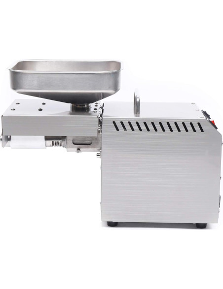 Prensa de Aceite Automática HinLIaDa 600W Acero Inoxidable