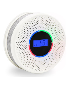 Detector de Humo y Monóxido Kesymo Interconectado 1 Pack