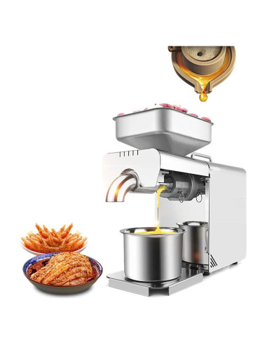Prensa de Aceite DNYSYSJ 3L Acero Inoxidable Automática