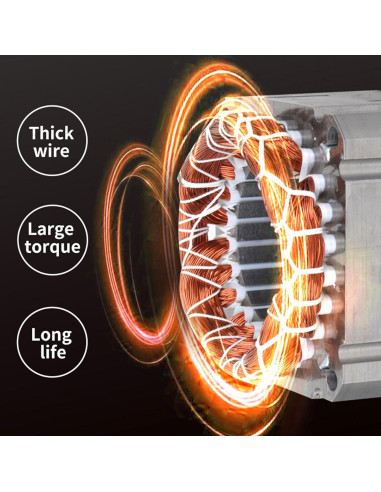 Prensa de Aceite Luqeeg T1 Acero Inoxidable 7500g 110V