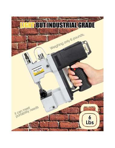 Máquina de Coser de Bolsa Moonshan Automática 2.90 kg