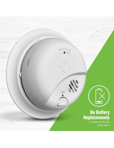 Alarma Combinada de Humo y Monóxido First Alert SMICO110 10 Años 2