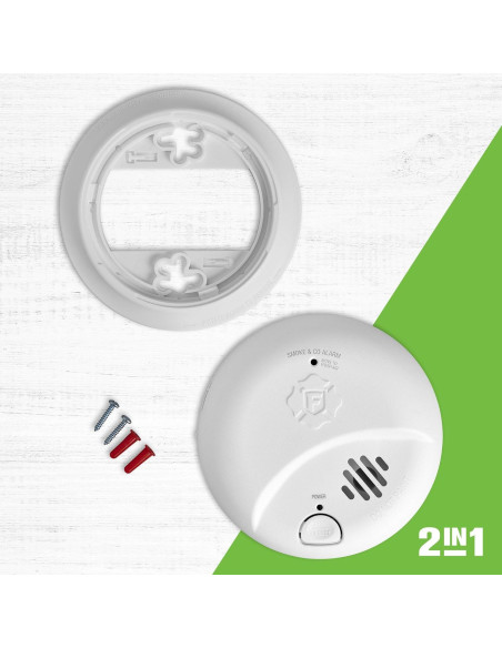 Alarma Combinada de Humo y Monóxido First Alert SMICO110 10 Años Alarma Combinada de Humo y Monóxido First Alert SMICO110 10 Años