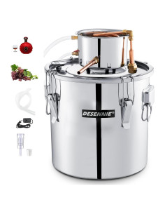 Kit Destilador Alcohol DESENNIE Shine Still 30L Acero Inoxidable