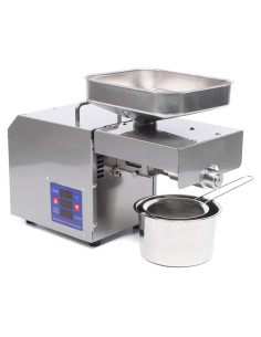 Prensa de Aceite FLYHERO 600W Acero Inoxidable Caliente Frío