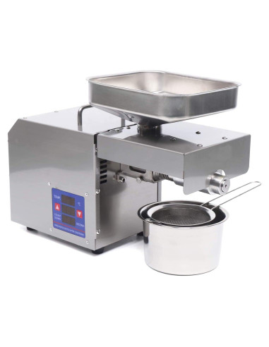 Prensa de Aceite FLYHERO 600W Acero Inoxidable Caliente Frío