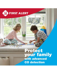 Detector de Monóxido de Carbono First Alert CO605 - Paquete de 3 2