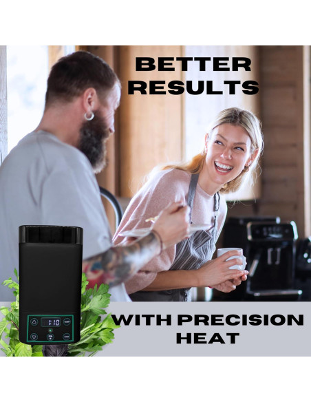 Decarboxilador y Infusor Alpha420 EdiOven 1 oz con Moldes