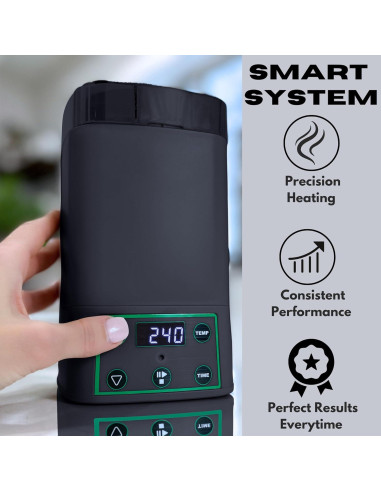 Decarboxilador y Infusor Alpha420 EdiOven 1 oz con Moldes