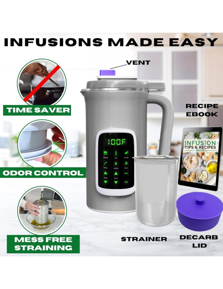 Descarboxilador e Infusor EdiWhip 2.0, 1.74 kg, 0.83 L