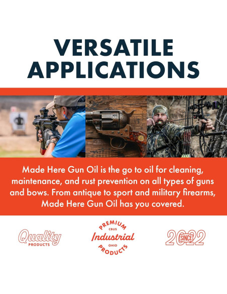 Aceite Lubricante Premium Made Here 118 ml - Protección Superior