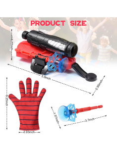 3 Juegos Lanzadores de Telaraña LITTCO para Niños 15x7.6 cm 2